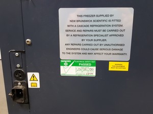 Thumbnail image of New Brunswick Scientific -86 Ultra Low Temperature Freezer U535