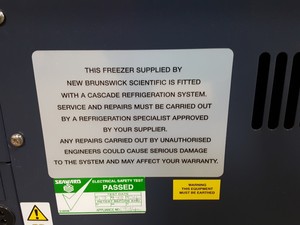 Thumbnail image of New Brunswick Scientific Ultra Low Temperature Freezer U725 -86