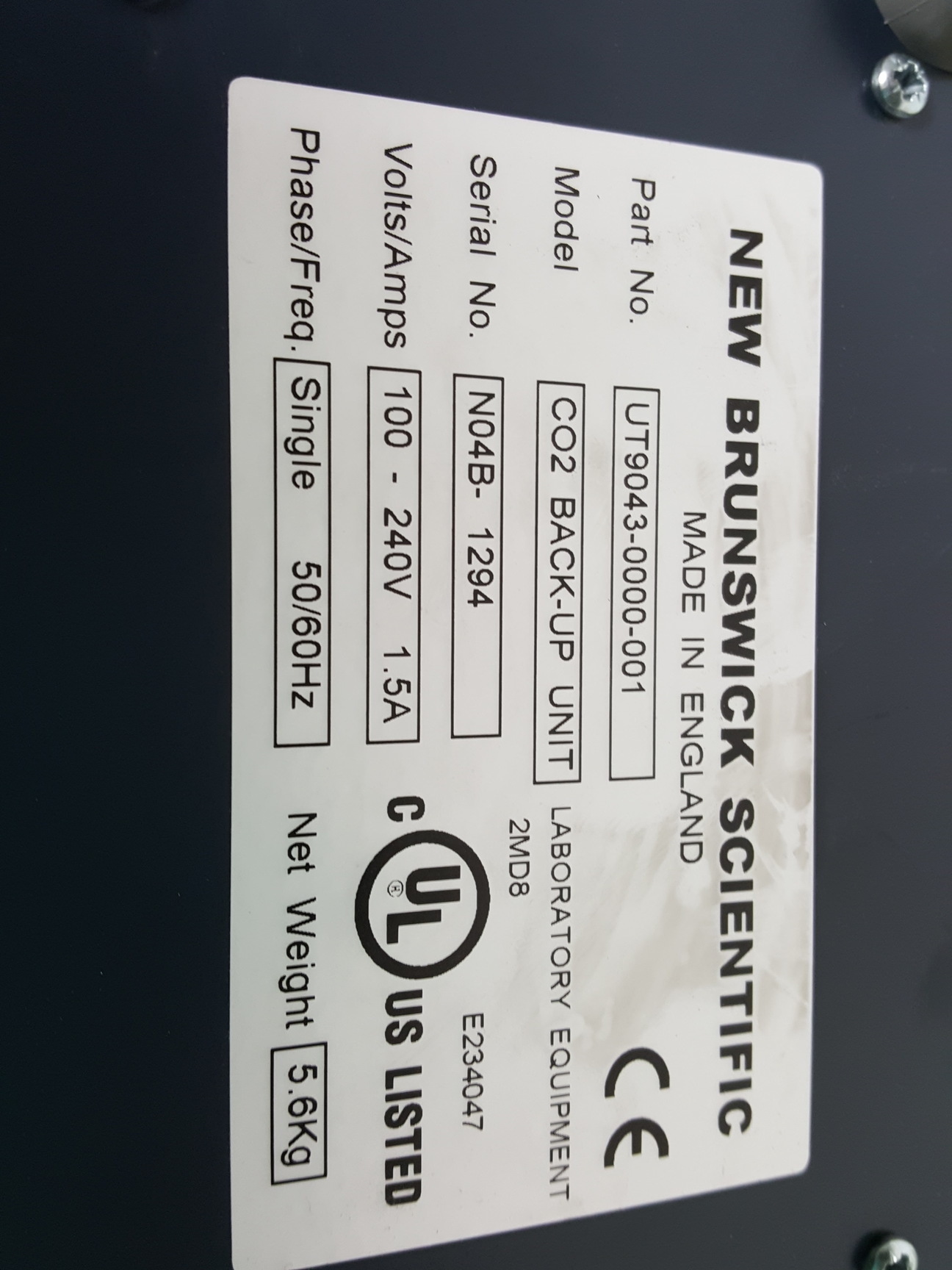 Image of New Brunswick Scientific Ultra Low Temperature Freezer U725 -86