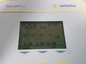Thumbnail image of Sartorius Docu-pH+ Benchtop pH Meter  P/N - 203498 Lab