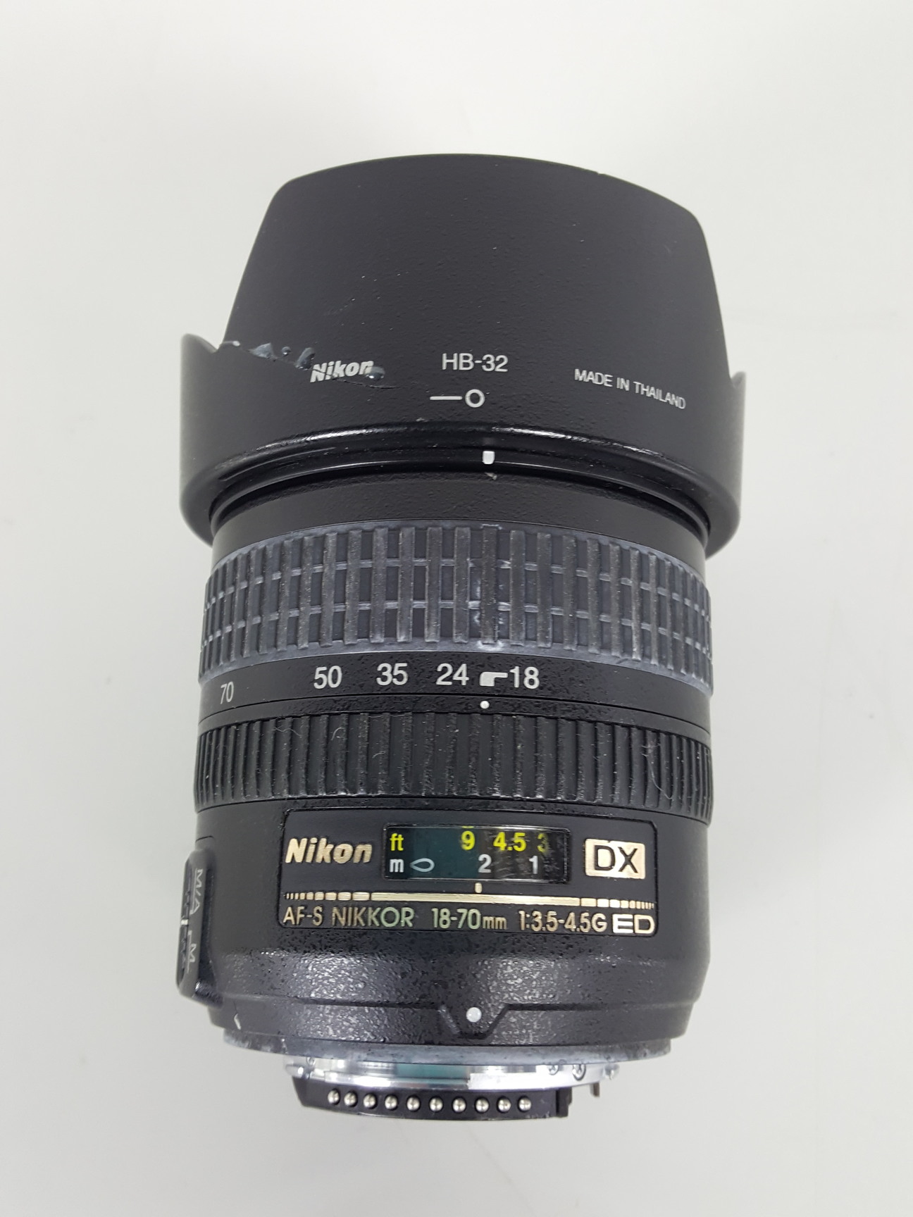 Image of Nikon DX AF-S NIKKOR 18-70mm 1:35 - 4.5G ED Lens With Hood & Cap