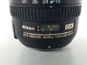Thumbnail image of Nikon DX AF-S NIKKOR 18-70mm 1:35 - 4.5G ED Lens with Cap