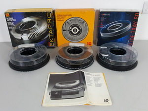 Thumbnail image of 3 x Slide Carousels/Trays for 80 Slides - Kodak & Comm-Tec