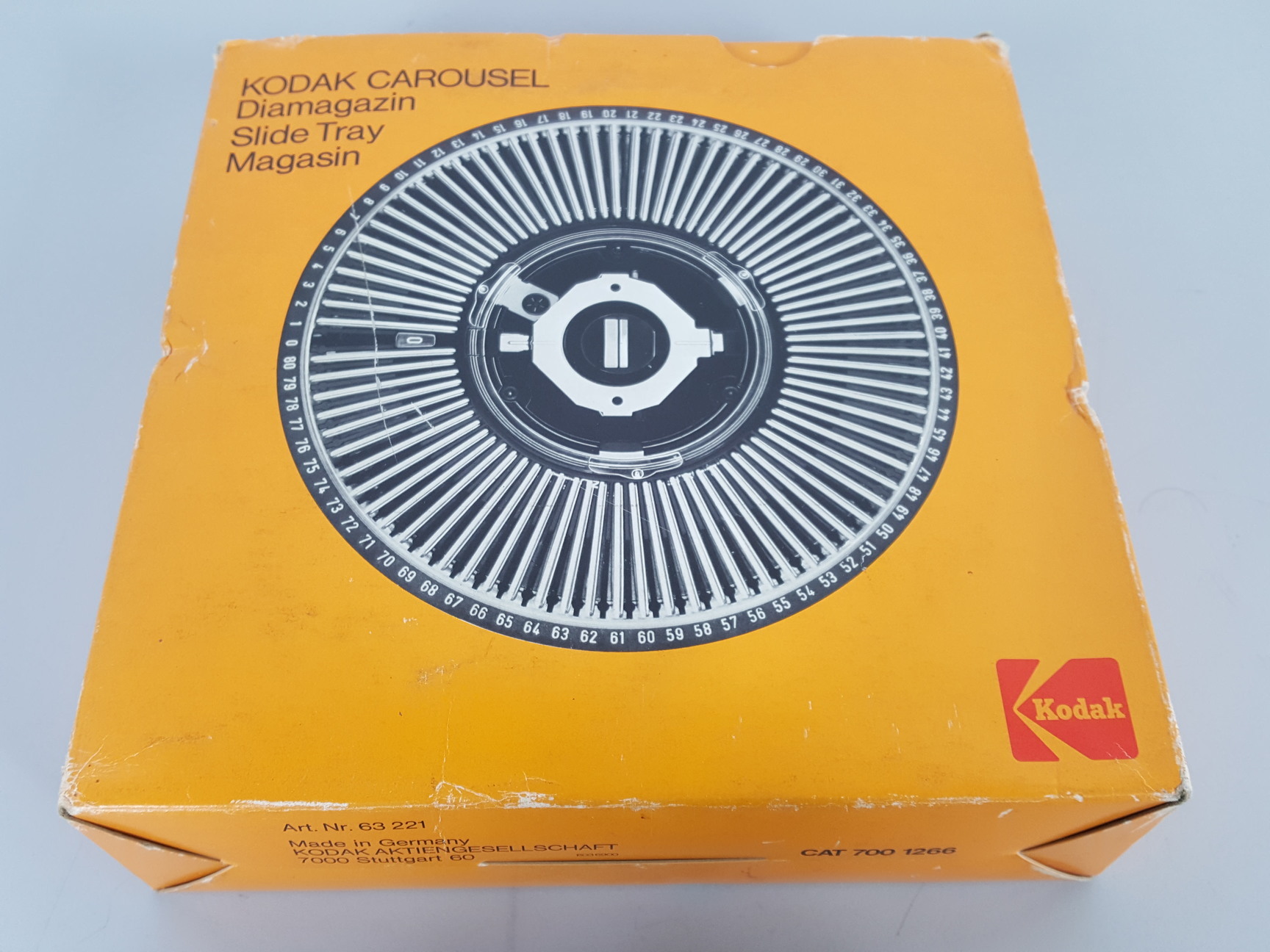 Image of 3 x Slide Carousels/Trays for 80 Slides - Kodak & Comm-Tec
