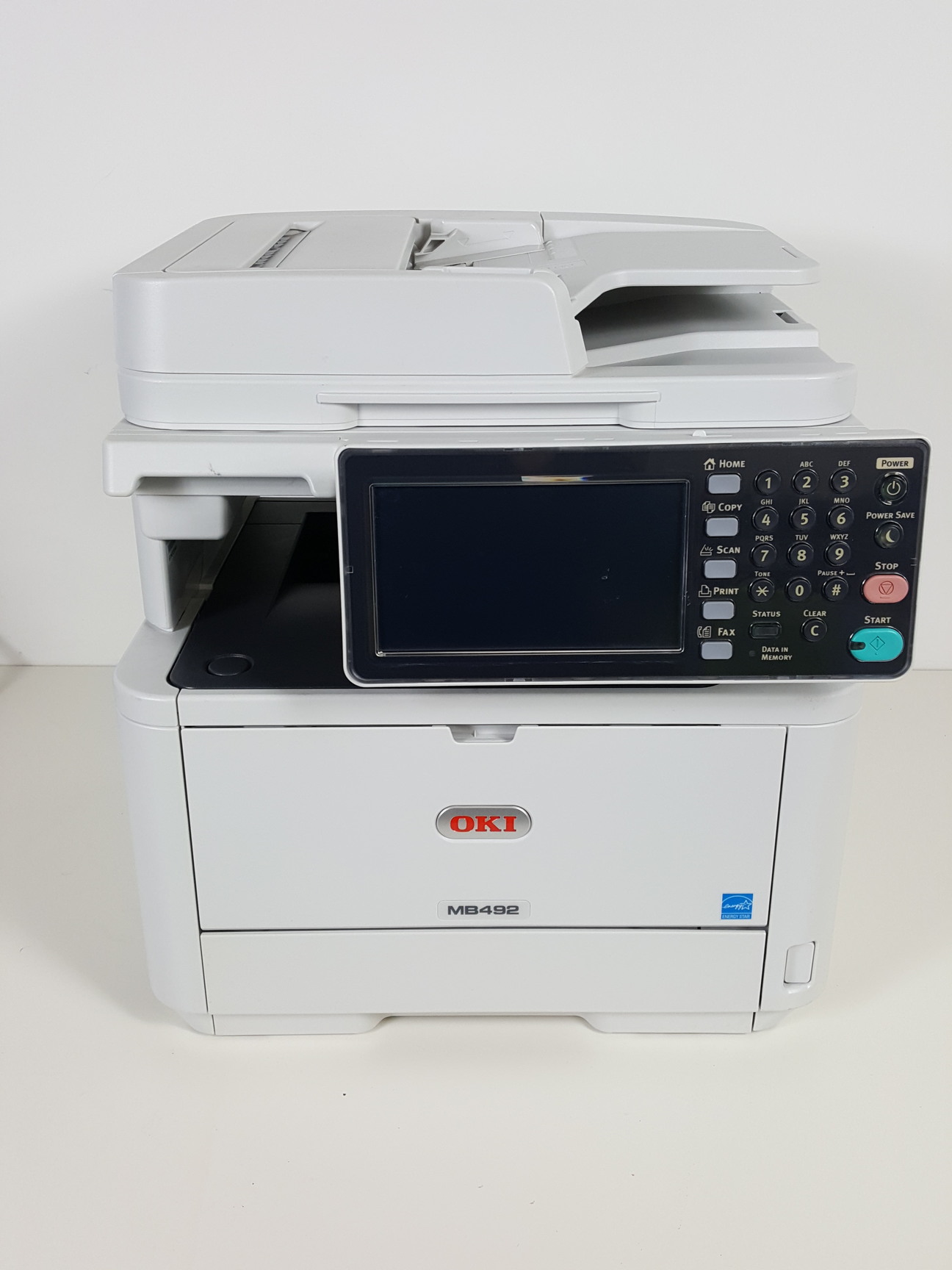 Image of OKI MB492 A4 Mono Multifunction Printer Model N22503B