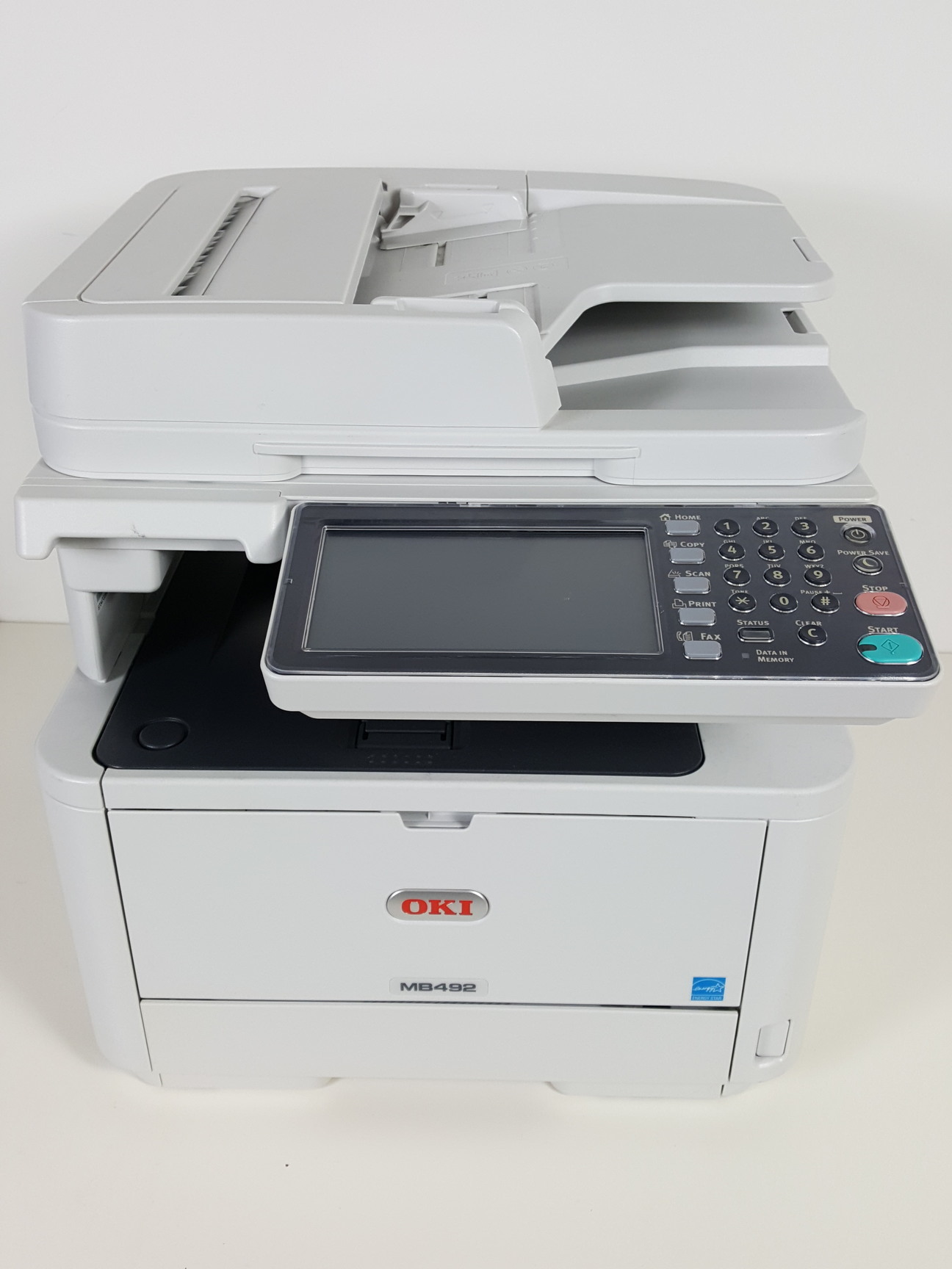 Image of OKI MB492 A4 Mono Multifunction Printer Model N22503B