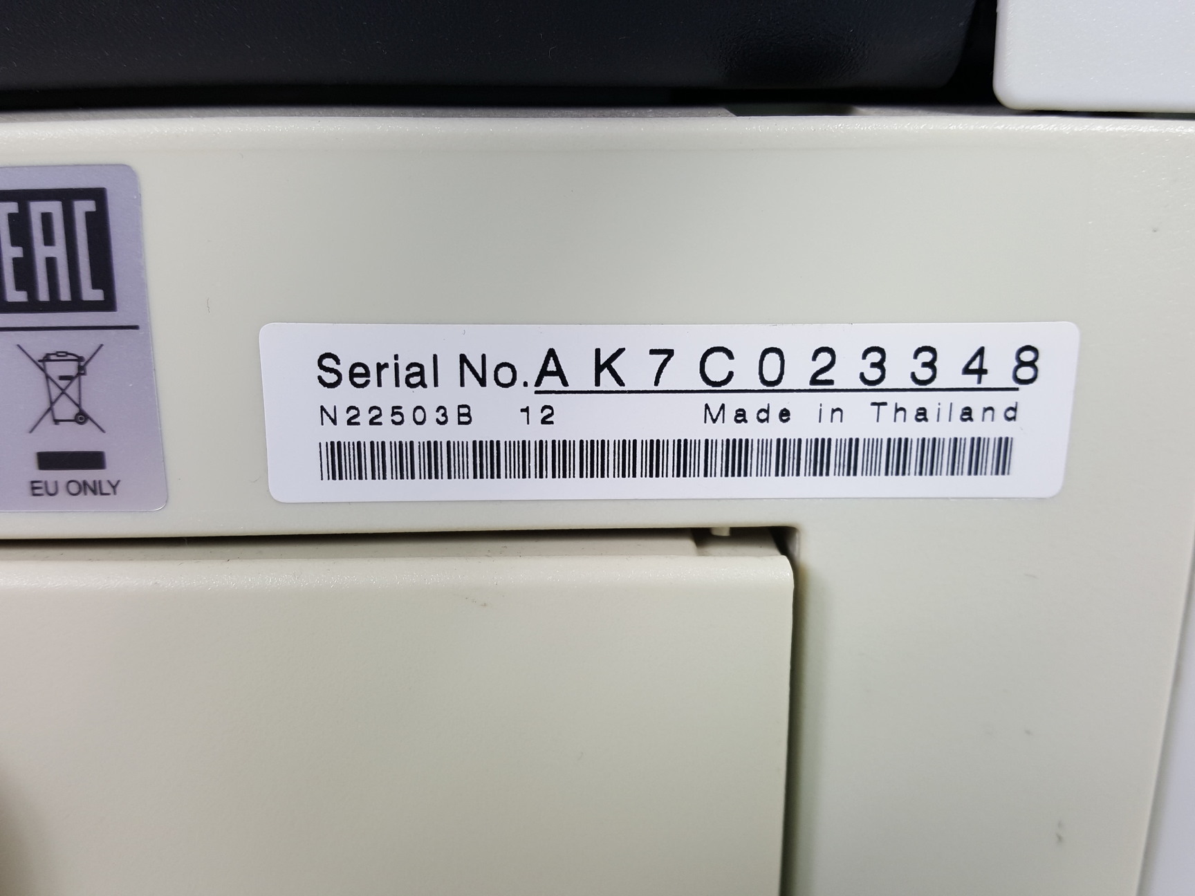 Image of OKI MB492 A4 Mono Multifunction Printer Model N22503B