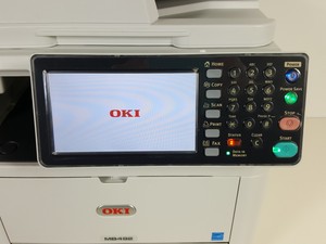 Thumbnail image of OKI MB492 A4 Mono Multifunction Printer Model N22503B