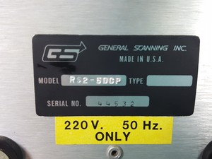 Thumbnail image of General Scanning Inc. Chart Recorder Model RS2-5DCP Lab