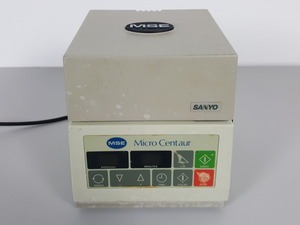 Thumbnail image of Sanyo MSE Micro Centaur Centrifuge / Microcentrifuge MBS010.CX2.5 Lab