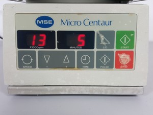 Thumbnail image of Sanyo MSE Micro Centaur Centrifuge / Microcentrifuge MBS010.CX2.5 Lab