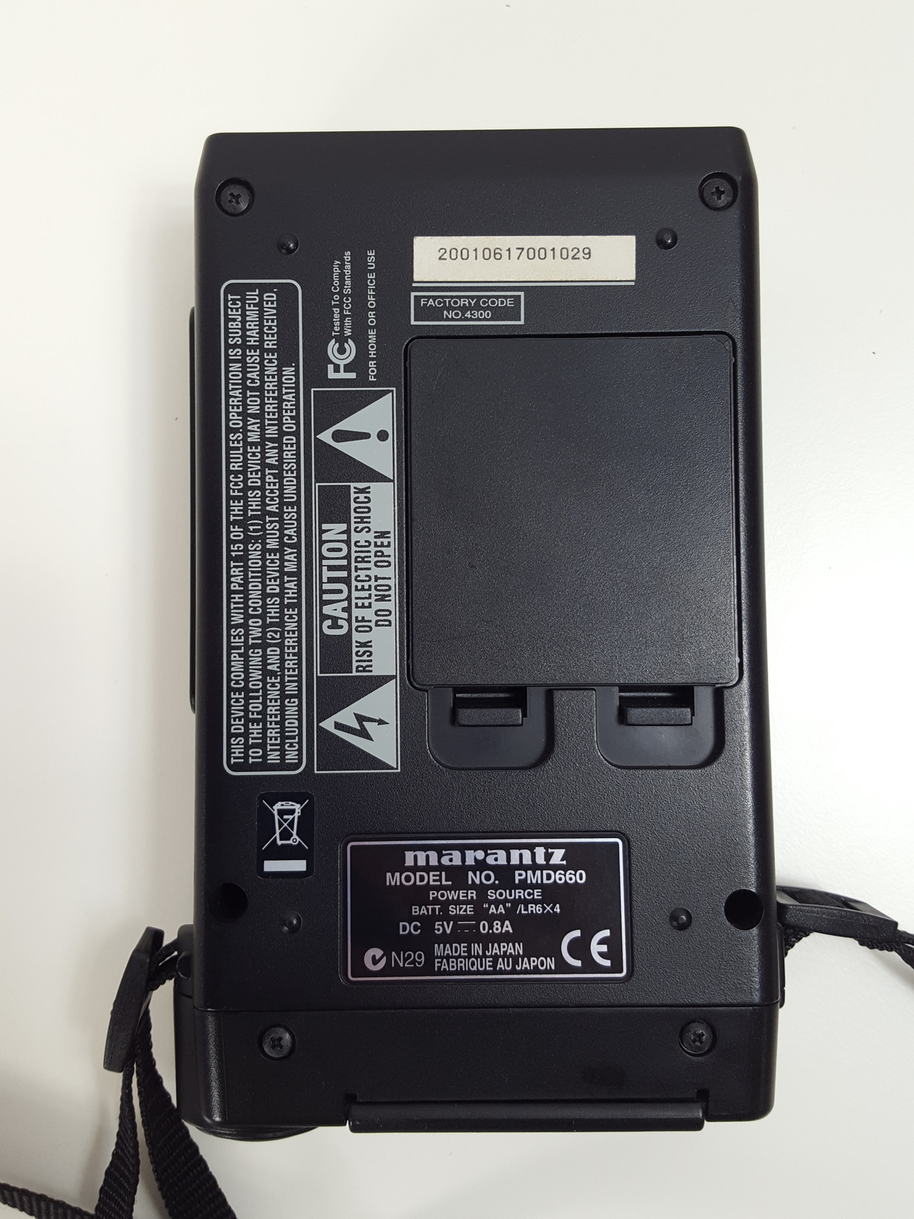 Image of Marantz Professional Solid State Sound Recorder PMD660