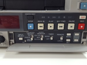 Thumbnail image of Sony DVCAM Digital VideoCassette Recorder Model DSR-40P DV & Mini DV 