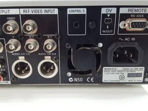 Thumbnail image of Sony DVCAM Digital VideoCassette Recorder Model DSR-40P DV & Mini DV 
