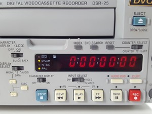 Thumbnail image of Sony DVCAM DSR-25 Digital VideoCassette Recorder DV & Mini DV