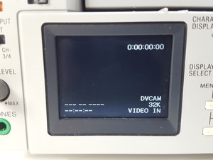 Thumbnail image of Sony DVCAM DSR-25 Digital VideoCassette Recorder DV & Mini DV