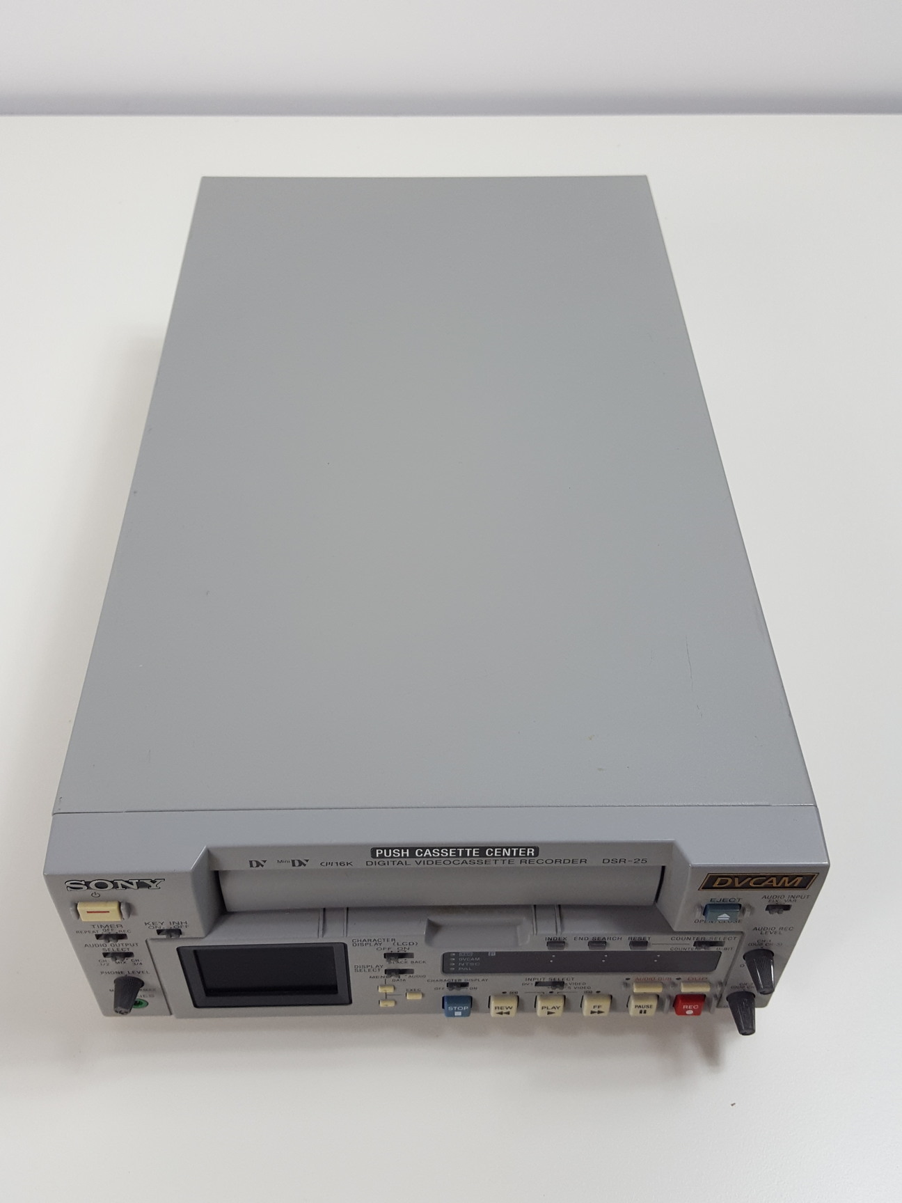 Image of Sony DVCAM DSR-25 Digital VideoCassette Recorder DV & Mini DV
