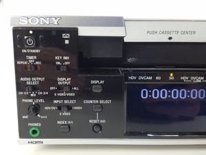 Thumbnail image of Sony HVR-M25E Digital HD VideoCassette Recorder HDV 1080i DVCAM DV Mini DV