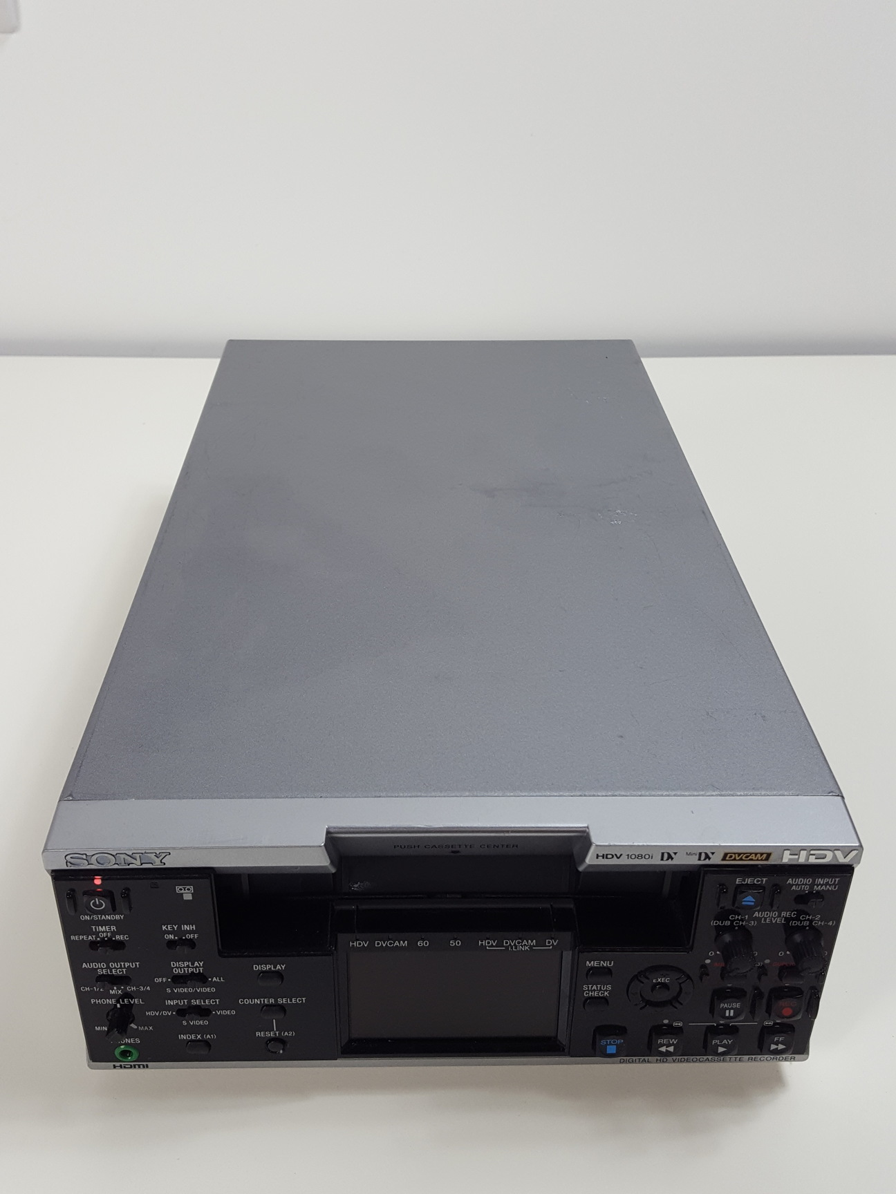 Image of Sony HVR-M25E Digital HD VideoCassette Recorder HDV 1080i DVCAM DV Mini DV