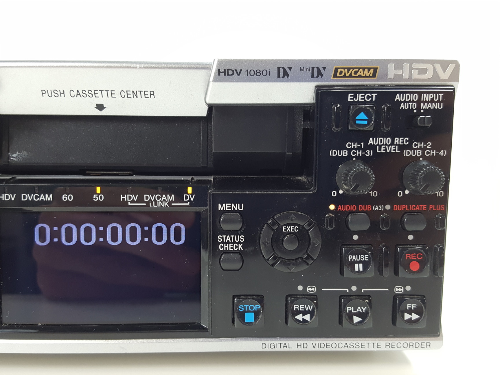 Image of Sony HVR-M25E Digital HD VideoCassette Recorder HDV 1080i DVCAM DV Mini DV