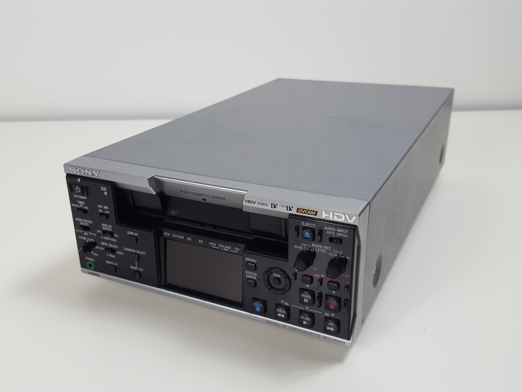 Image of Sony HVR-M25E Digital HD VideoCassette Recorder HDV 1080i DVCAM DV Mini DV