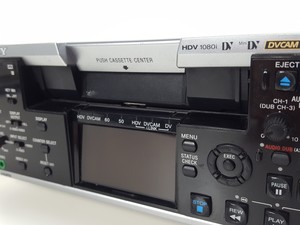 Thumbnail image of Sony HVR-M25E Digital HD VideoCassette Recorder HDV 1080i DVCAM DV Mini DV