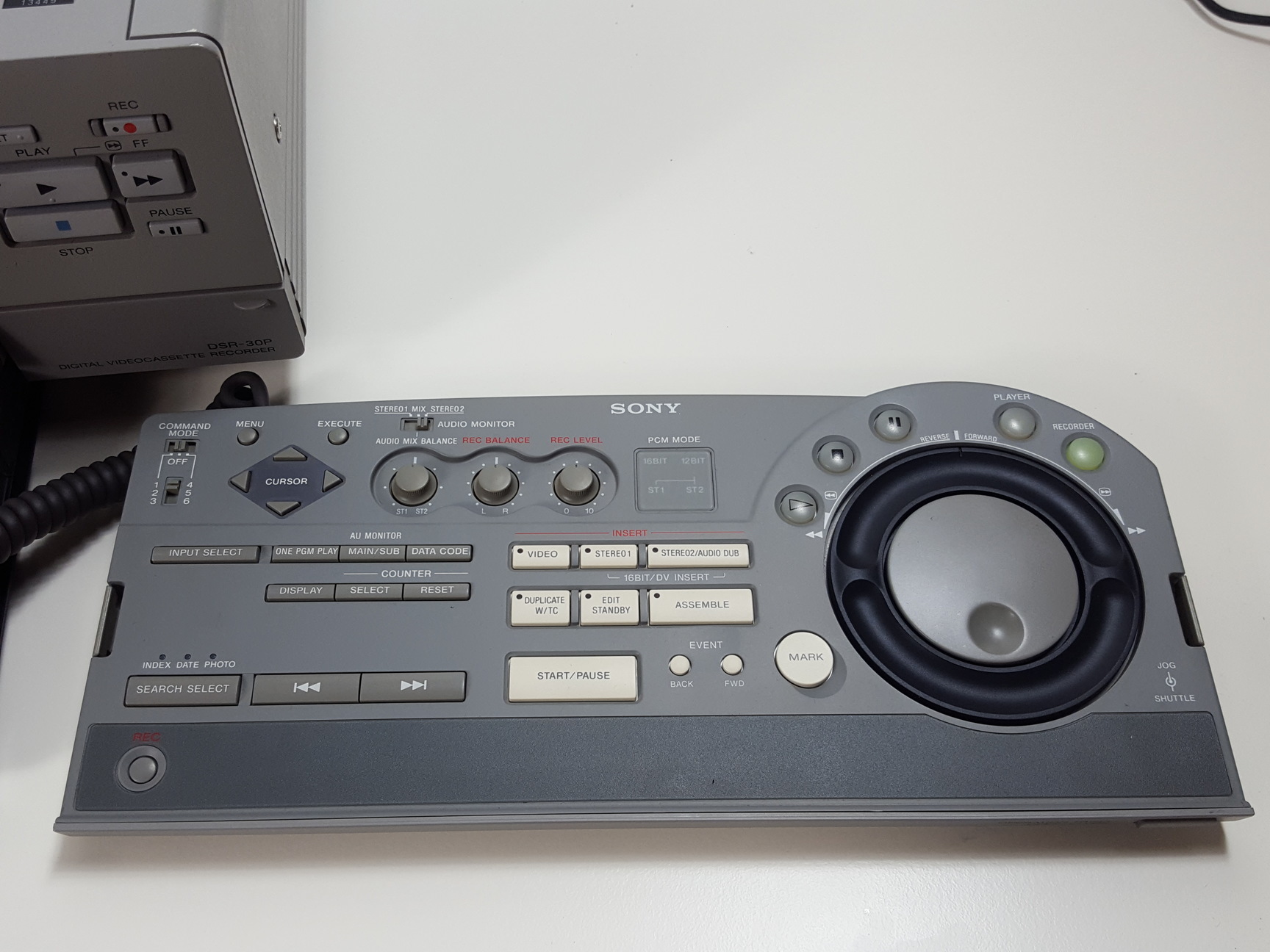 Image of Sony DVCAM DSR-30P Digital VideoCassette Recorder