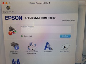 Thumbnail image of Epson Photo R2880 A3 Digital Printer Spares or Repairs