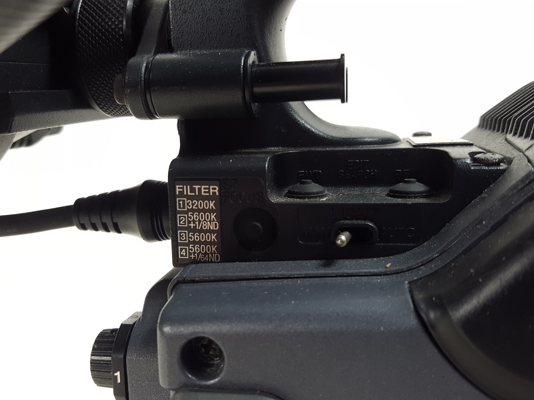 Image of Sony DSR-570WSP Digital Camcorder w/ DXP-801CE Electronic Viewfinder