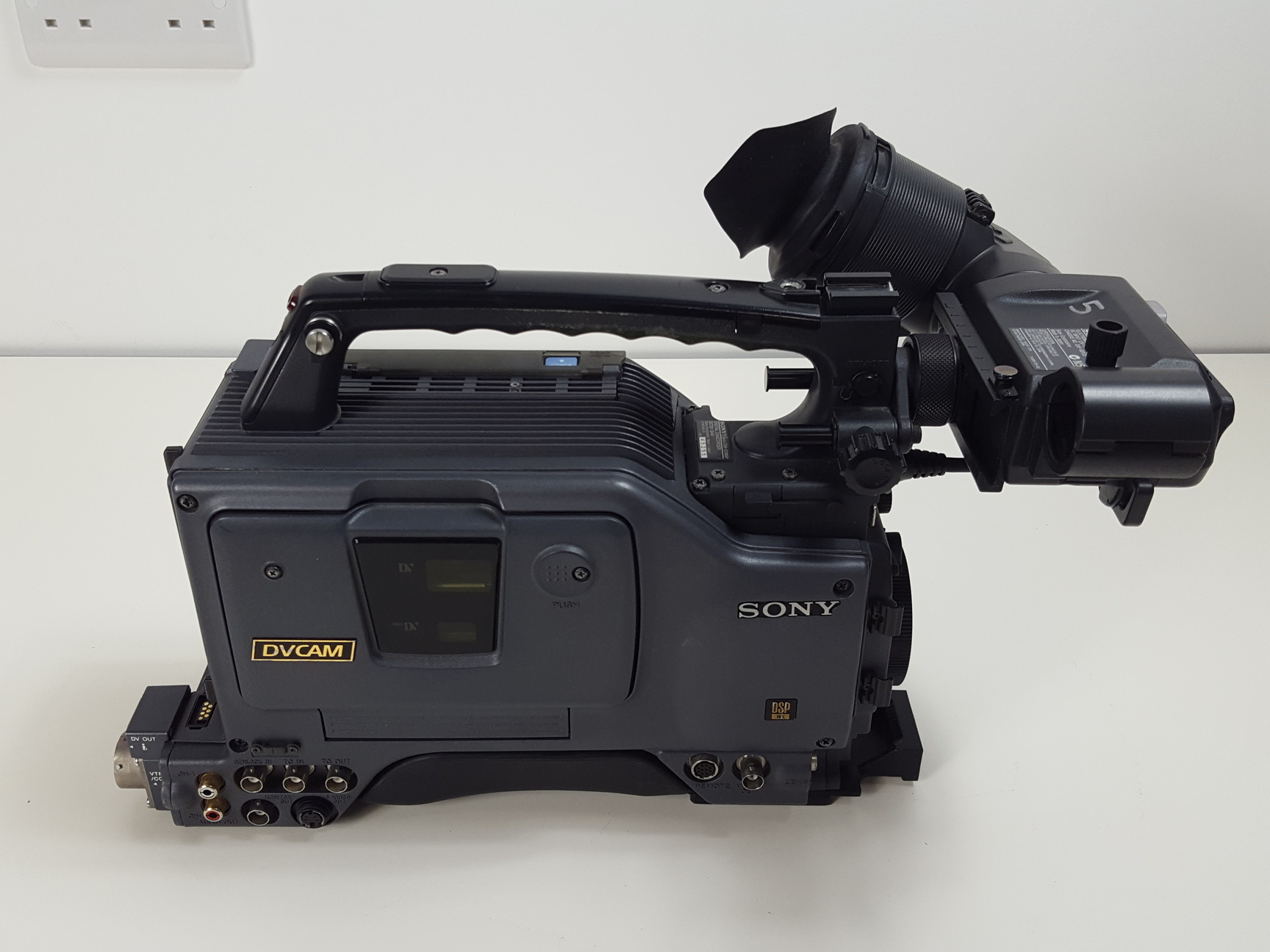 Image of Sony DSR-570WSP Digital Camcorder w/ DXP-801CE Electronic Viewfinder
