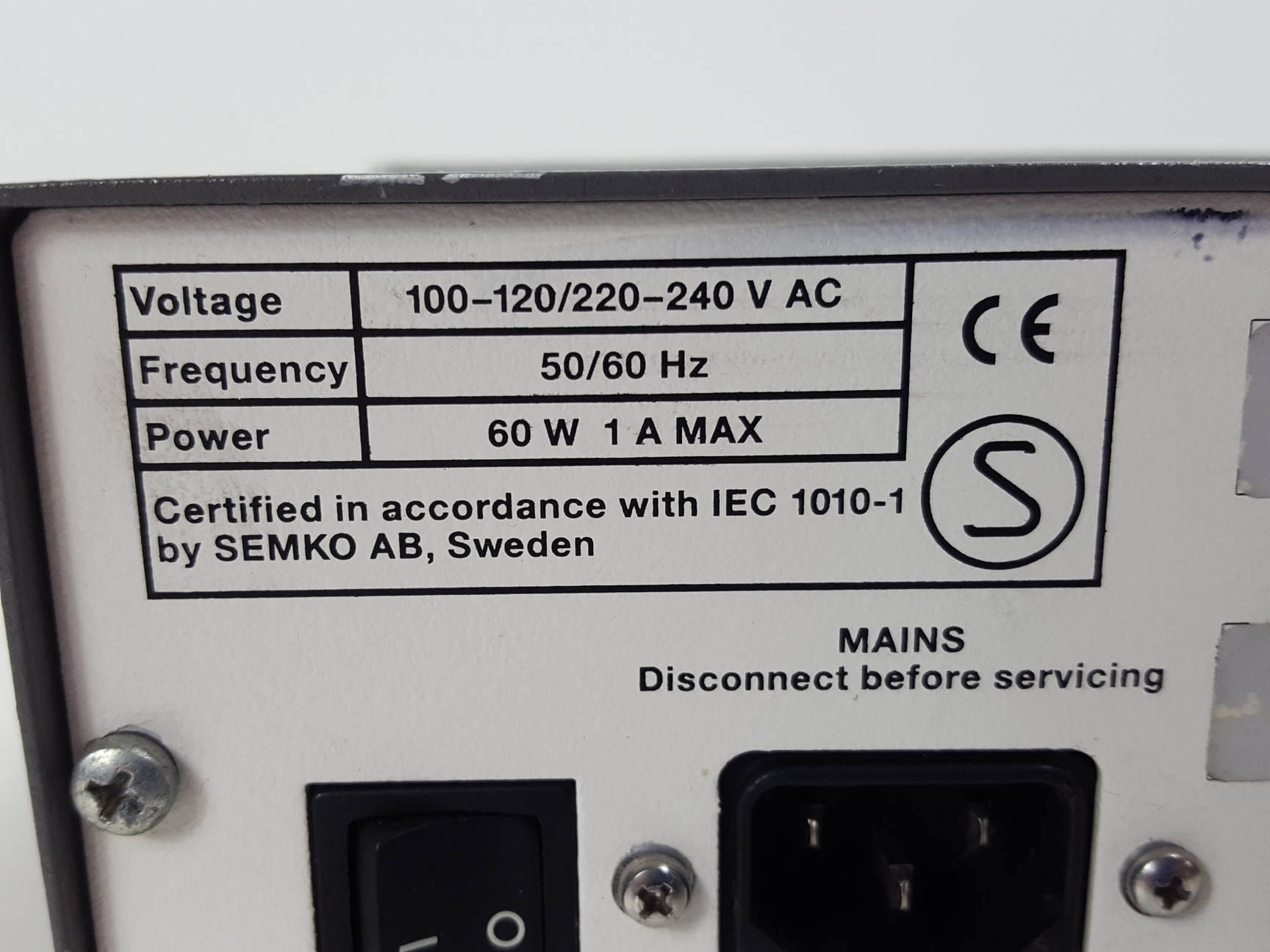 Image of Pharmacia Biotech EPS200 Electrophoresis Power Supply Lab