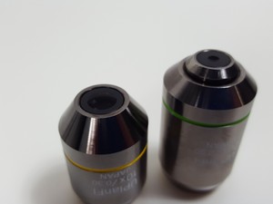 Thumbnail image of Olympus BX60 Trinocular Fluorescence Microscope & 4 UPlanFl Objectives Lab