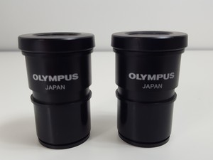 Thumbnail image of Olympus BX60 Trinocular Fluorescence Microscope & 4 UPlanFl Objectives Lab
