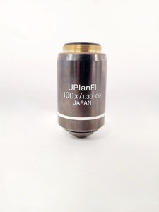 Thumbnail image of Olympus BX60 Trinocular Fluorescence Microscope & 4 UPlanFl Objectives Lab