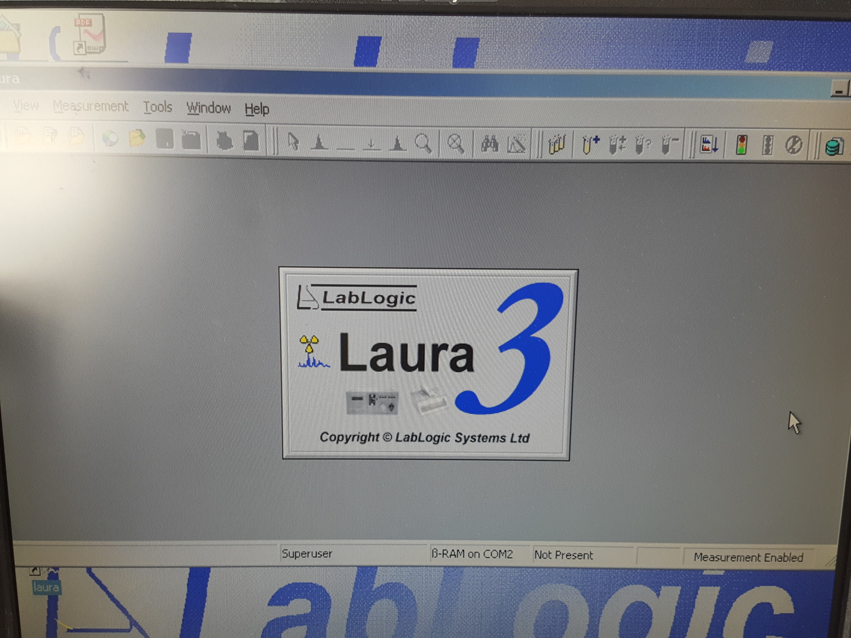 Image of LabLogic B-Ram Model 3 Radio-HPLC Detector System & "Laura" Software