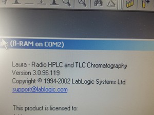 Thumbnail image of LabLogic B-Ram Model 3 Radio-HPLC Detector System & "Laura" Software