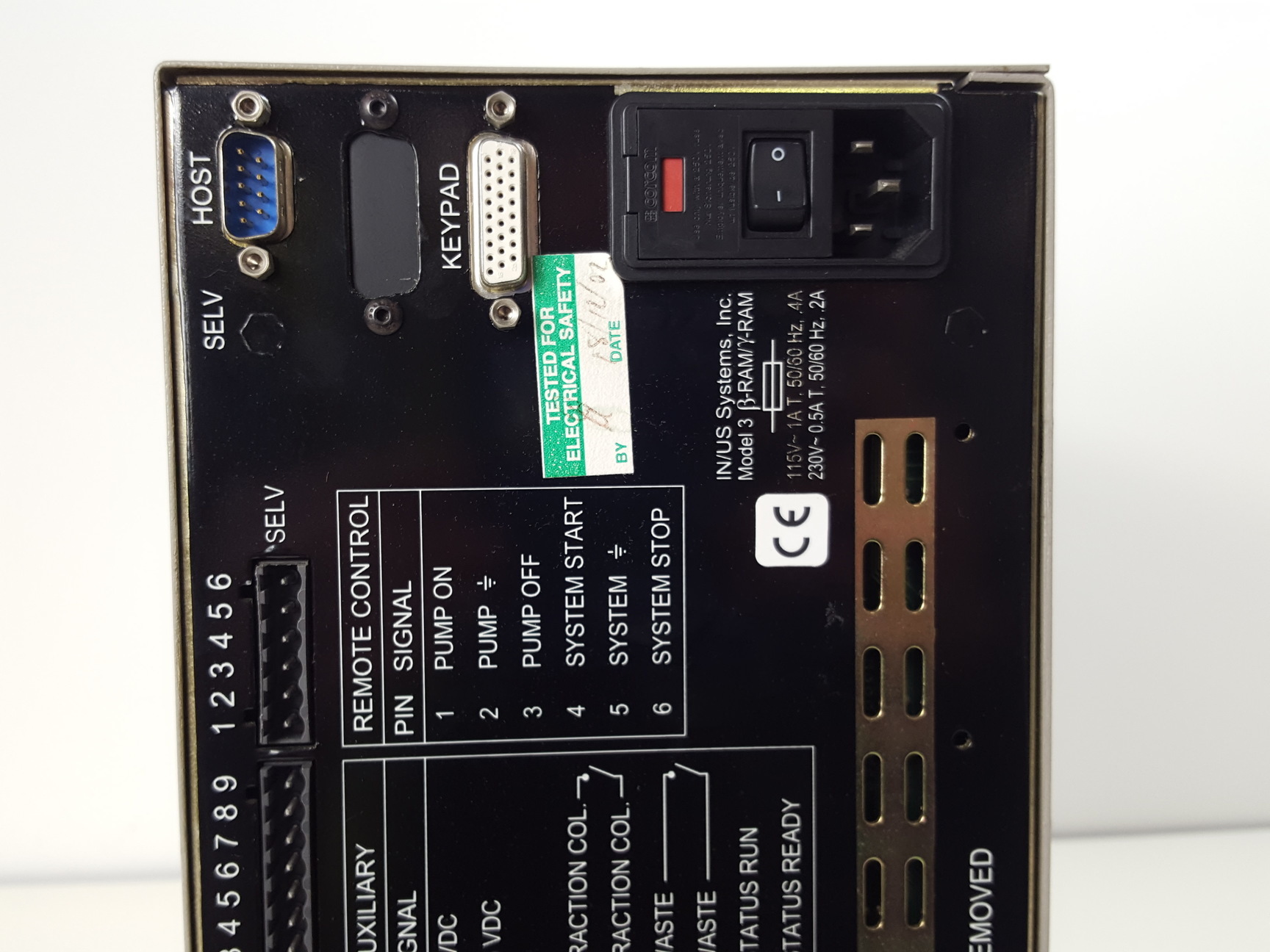 Image of LabLogic B-Ram Model 3 Radio-HPLC Detector System & "Laura" Software