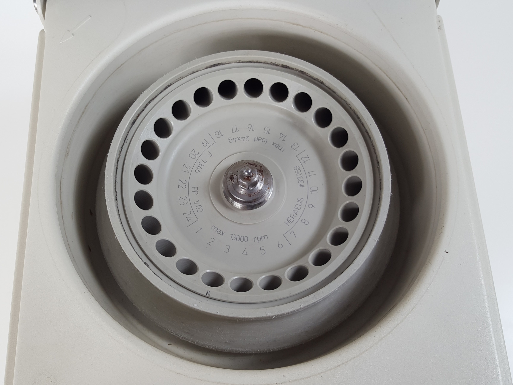 Image of Heraeus Biofuge Pico Laboratory Centrifuge +24 Tube #3325B 13000Rpm Rotor Lab