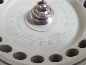 Thumbnail image of Heraeus Biofuge Pico Laboratory Centrifuge +24 Tube #3325B 13000Rpm Rotor Lab