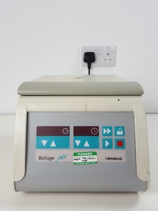 Thumbnail image of Heraeus Biofuge Pico Laboratory Centrifuge +24 Tube #3325B 13000Rpm Rotor Lab