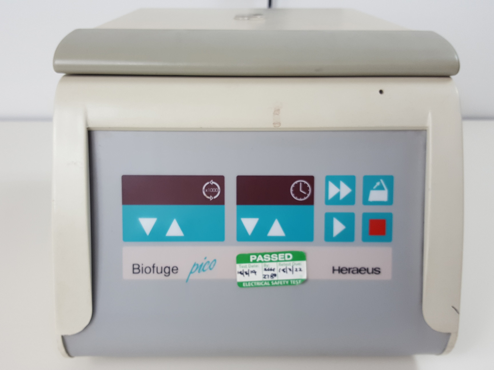 Image of Heraeus Biofuge Pico Laboratory Centrifuge +24 Tube #3325B 13000Rpm Rotor Lab