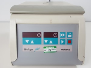 Thumbnail image of Heraeus Biofuge Pico Laboratory Centrifuge +24 Tube #3325B 13000Rpm Rotor Lab