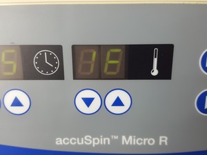 Thumbnail image of Fisher Scientific AccuSpin Micro R Laboratory Centrifuge with 13000rpm Rotor Lab