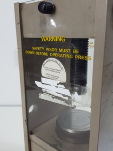 Thumbnail image of Specac Model 15.011 Manual Hydraulic Press - FTIR + XRF Pellet Press Lab