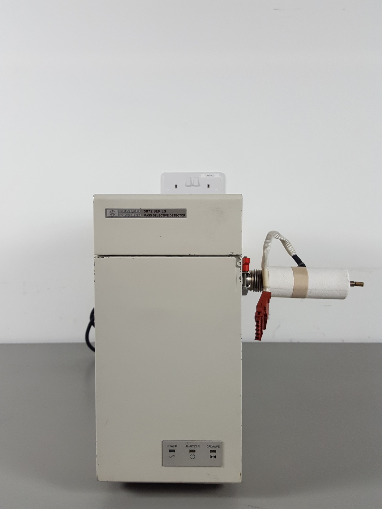 Image of HP 5890 5890A Series II 2 GC Gas Chromatograph System + 5972 MSD & Chemstation