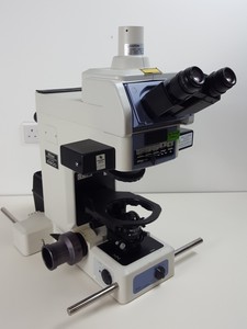 Thumbnail image of Nikon Eclipse E800 Fluorescence Microscope with C-LP Halogen Lamp House Lab
