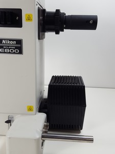 Thumbnail image of Nikon Eclipse E800 Fluorescence Microscope with C-LP Halogen Lamp House Lab