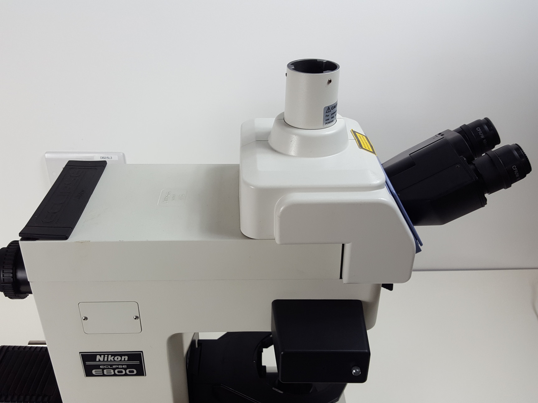 Image of Nikon Eclipse E800 Fluorescence Microscope with C-LP Halogen Lamp House Lab