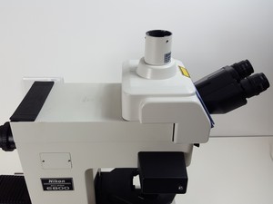 Thumbnail image of Nikon Eclipse E800 Fluorescence Microscope with C-LP Halogen Lamp House Lab