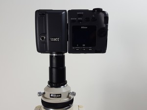 Thumbnail image of Nikon Microphot-SA Microscope w/ 6 Objectives - M Plan, Vickers DIN, Zeiss ph2 